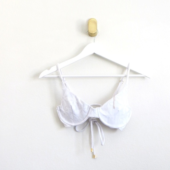 NEW! Kenny Flowers Santorini Floral Jacquard Underwire Bikini Top S, M, L, XL - Picture 7 of 12